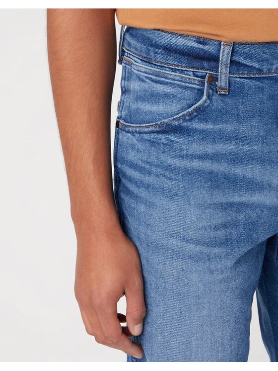 Wrangler Wrangler Jeans RIVER Blu Straight Fit
