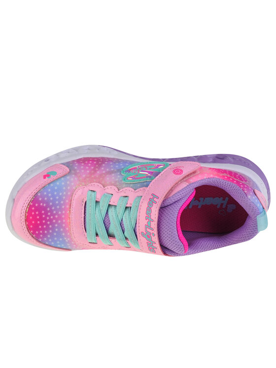 Skechers Skechers Sneakersy Skechers Flutter Heart Lights Różowy