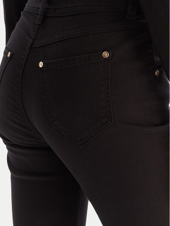 Gaudi Gaudi Džinsai 521BD25005 Juoda Flare Fit