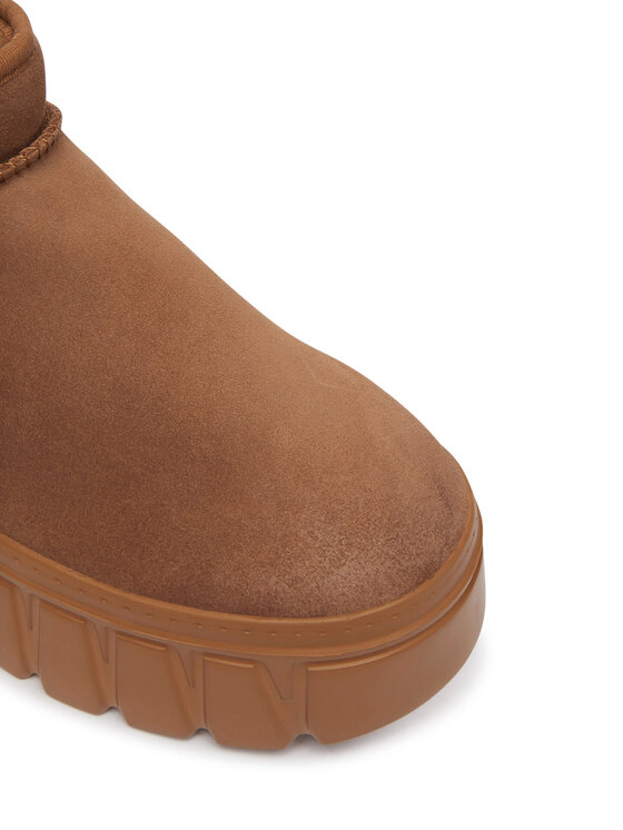 Tommy Jeans Tommy Jeans Stivali da neve Tjw Suede Platform Boots Wl EN0EN03158 Marrone chiaro