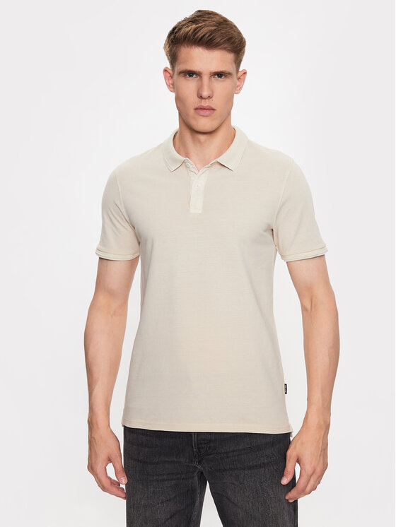 Only & Sons Polo 22021769 Bēšs Slim Fit