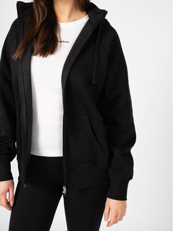 Champion Champion Μπλούζα 115572 Μαύρο Oversize