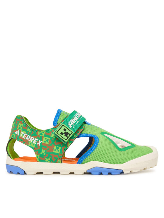 adidas adidas Sandaalid Minecraft Terrex Captain Toey 2.0 Sandals JR1316 Roheline