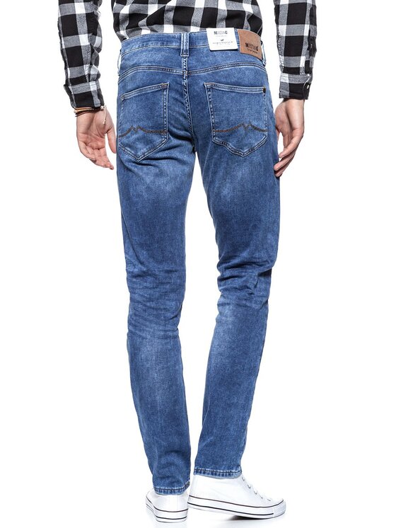 Mustang Mustang Jeansy OREGON TAPERED Niebieski Slim Fit