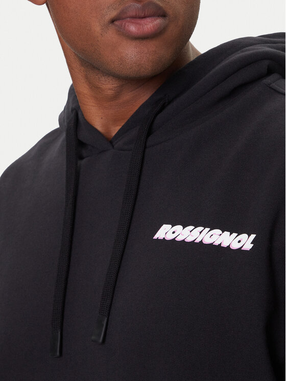 Rossignol Rossignol Bluză Waterfall RLOMS02 Negru Regular Fit