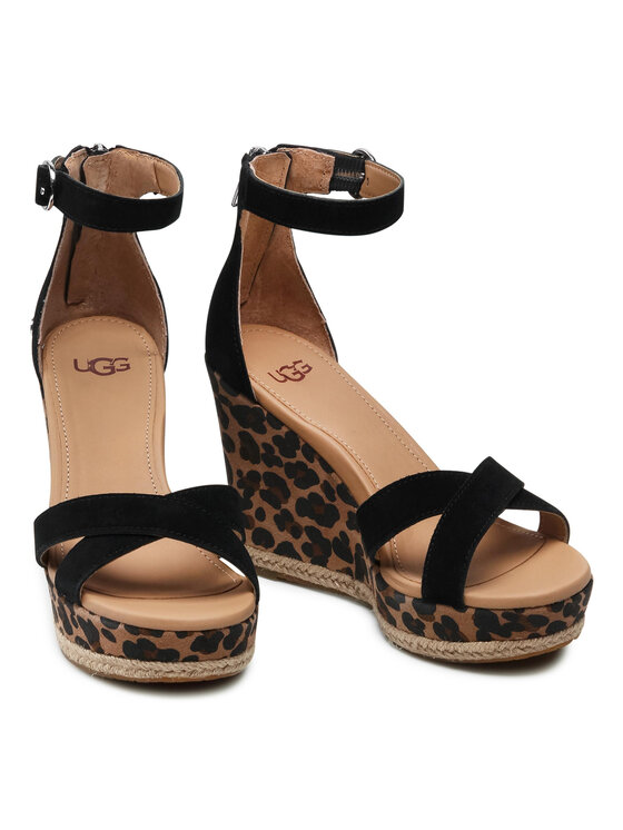 Ugg best sale leopard espadrilles