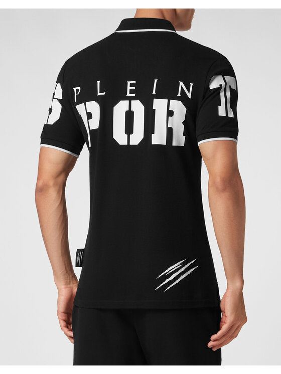 Plein Sport Plein Sport Polo 641 Czarny Slim Fit