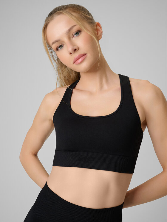 4F 4F Biustonosz sportowy MULTI ACTIVE Czarny