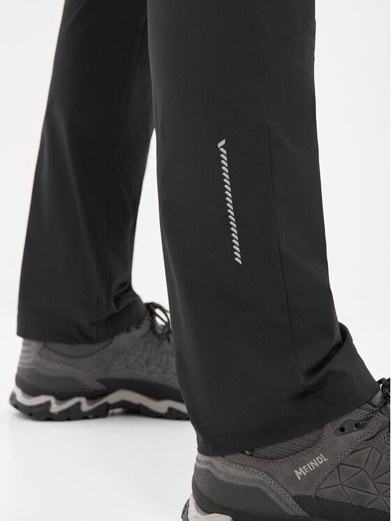 Viking Viking Spodnie materiałowe Rago Man Czarny Regular Fit