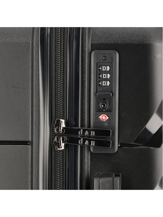 D&N D&N Komplet walizek 310024 Czarny