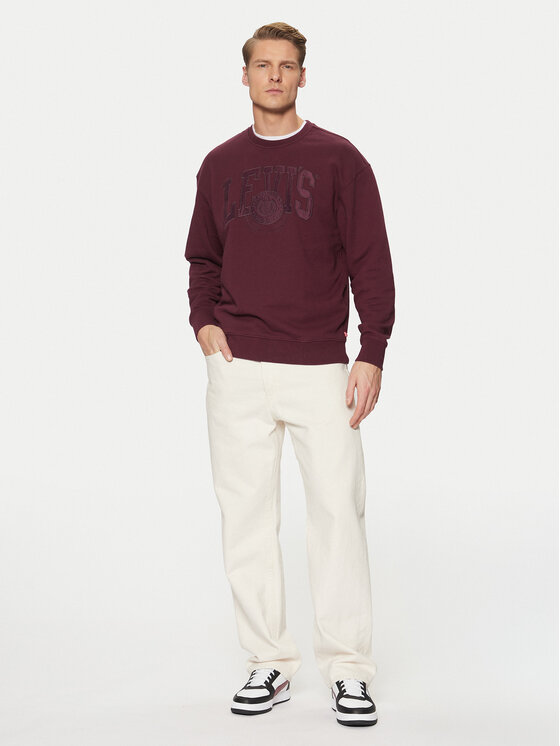 Levi's® Levi's® Pulóver Graphic 38712-0442 Lila Relaxed Fit