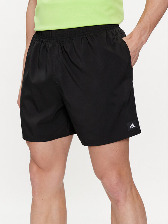 adidas adidas Plavecké šortky Solid CLX IA5390 Černá Regular Fit