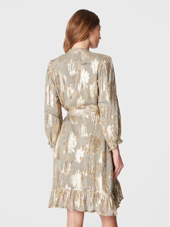 Bruuns Bazaar Bruuns Bazaar Koktel haljina Hollyhock Costes BBW3058 Zelena Regular Fit