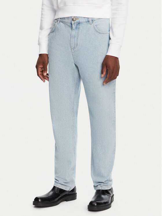 Balmain Balmain Farmer DH1MI043DE59 Kék Regular Fit