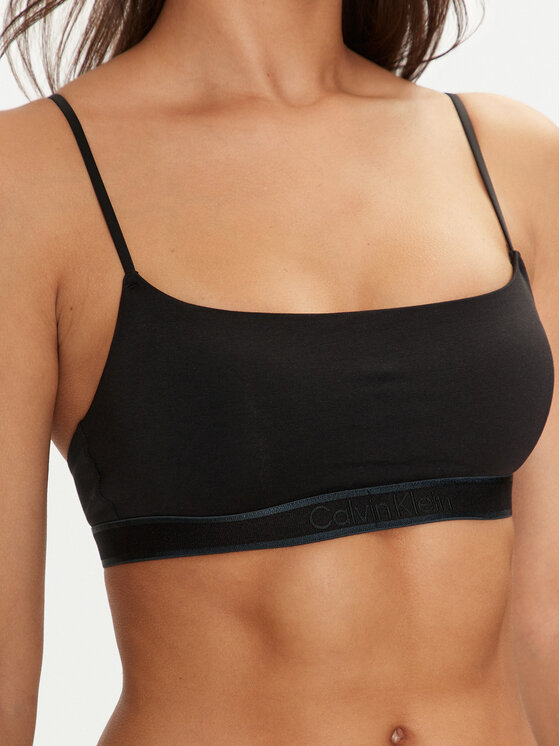 Calvin Klein Underwear Calvin Klein Underwear Top nedrček 000QF7943E Črna