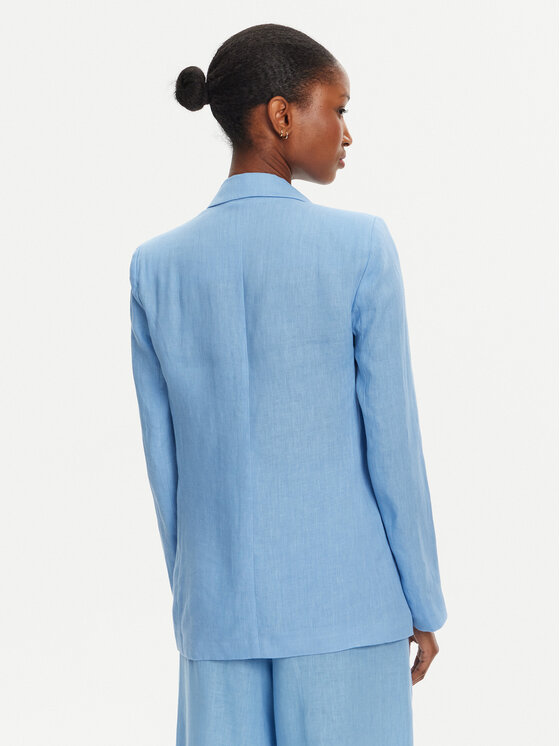 Marella Marella Giacca da abito Orata 2515041082 Celeste Regular Fit