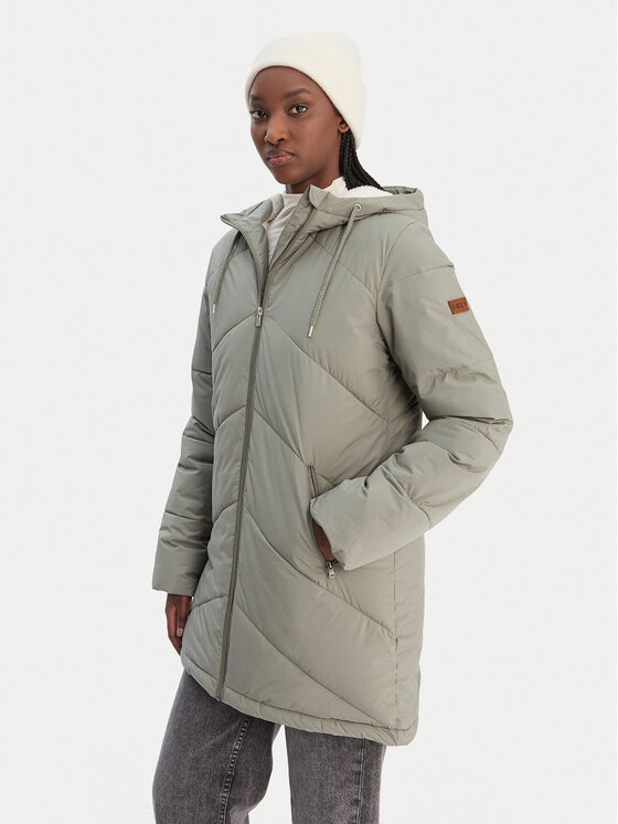 Roxy Roxy Giubbotto invernale Better Weather ERJJK03634 Verde Regular Fit