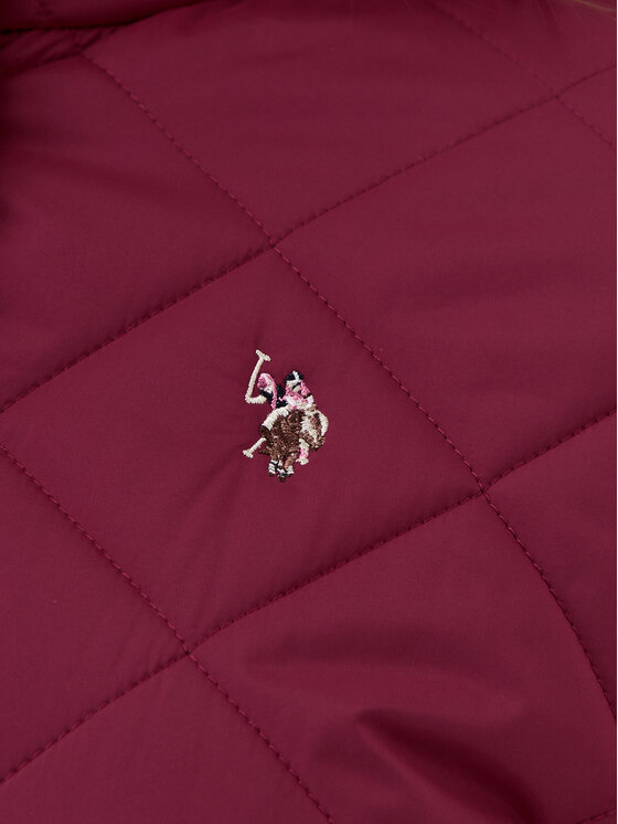 U.S. Polo Assn. U.S. Polo Assn. Kurtka przejściowa WUP1168 Czerwony Relaxed Fit