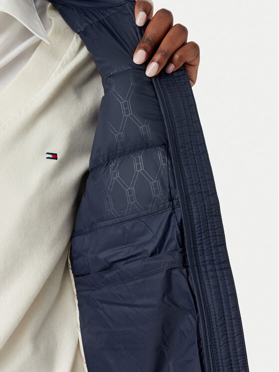 Tommy Hilfiger Tommy Hilfiger Kevad-sügis jope WW0WW51095 Tumesinine Regular Fit