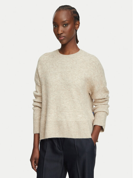 Nautica Nautica Kampsun 62SWD1401 Beež Regular Fit