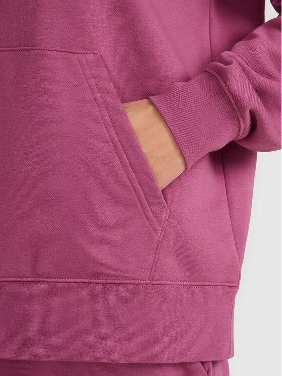 4F 4F Bluza NOS Bordowy Regular Fit