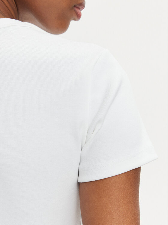 HUGO Hugo Tricou Delanor 50512000 Alb Slim Fit