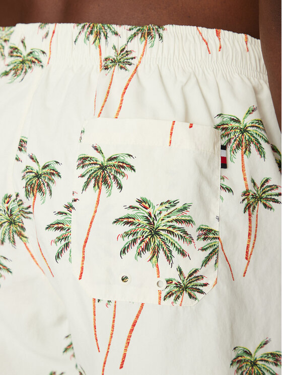 Tommy Hilfiger Tommy Hilfiger Szorty kąpielowe UM0UM03491 Beżowy Regular Fit