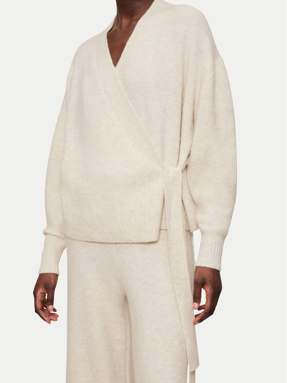 Triumph Triumph Ζακέτα Amourette Cozy 10225069 Εκρού Relaxed Fit