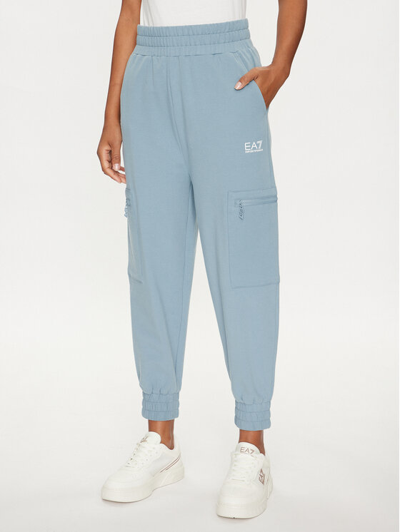 EA7 Emporio Armani EA7 Emporio Armani Спортивний костюм 3DTV59 TJTXZ 1533 Голубий Regular Fit