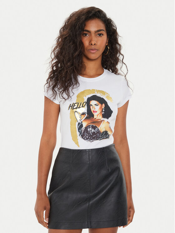 Guess Guess Тишърт W4YI67 K49A1 Бял Regular Fit