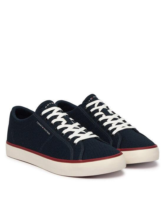 Tommy Hilfiger Tommy Hilfiger Teniszcipő Harlem Core Ii Seasonal Textile FM0FM05820 Sötétkék