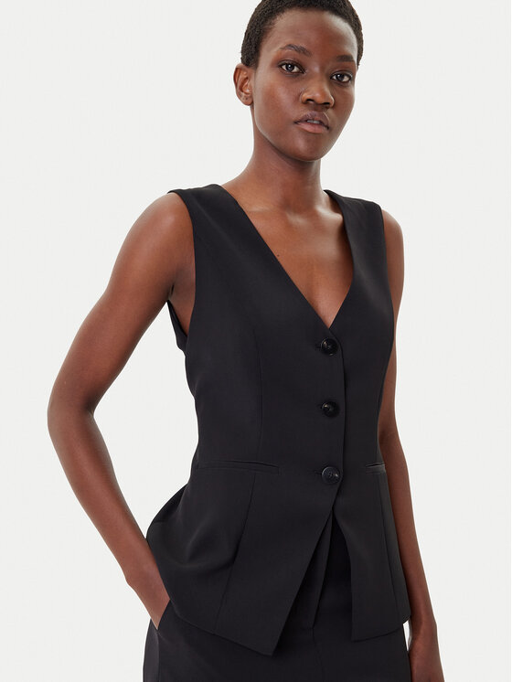 French Connection French Connection Jumpsuit 7UZAB Schwarz Regular Fit