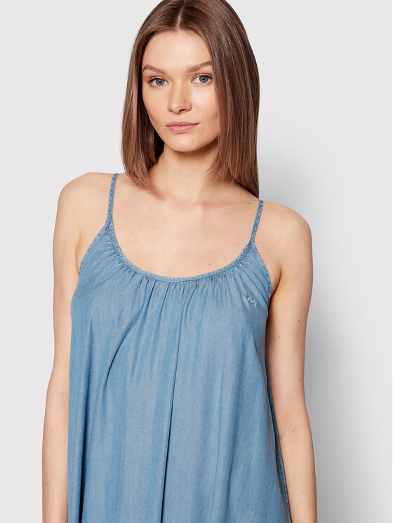 Lee Lee Лятна рокля High Summer L50KTSUW 112145228 Син Relaxed Fit