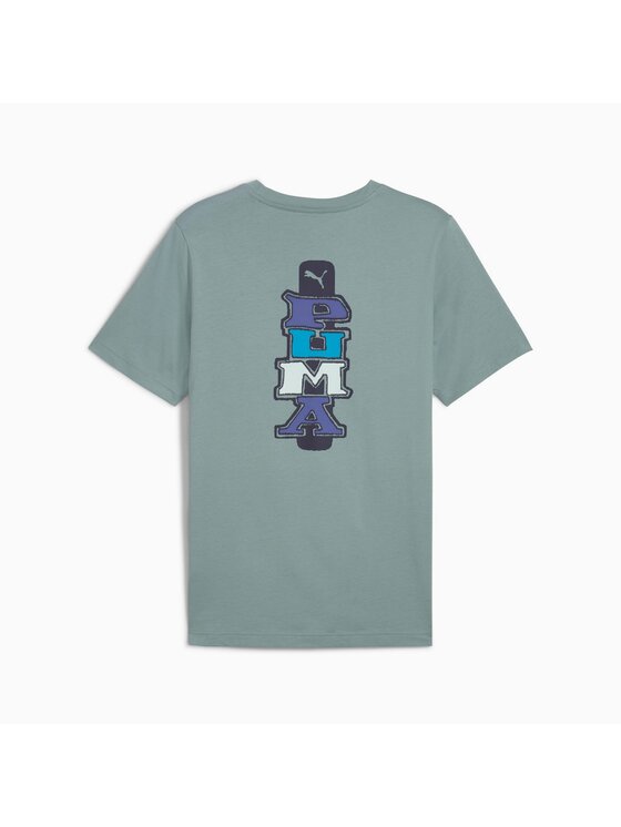 Puma Puma T-Shirt 684832 Zielony Regular Fit