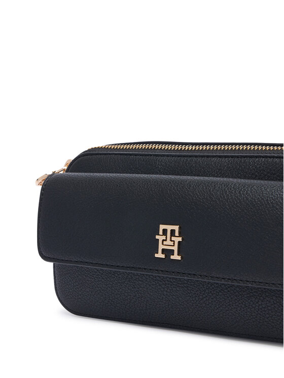 Tommy Hilfiger Tommy Hilfiger Handtasche Th Icon Camera Bag AW0AW18721 Schwarz