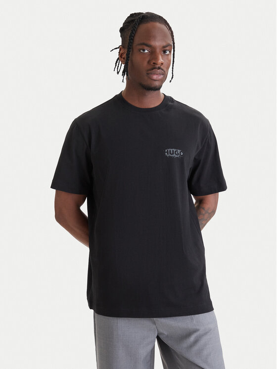 HUGO HUGO Tricou Spray 50559731 Negru Relaxed Fit