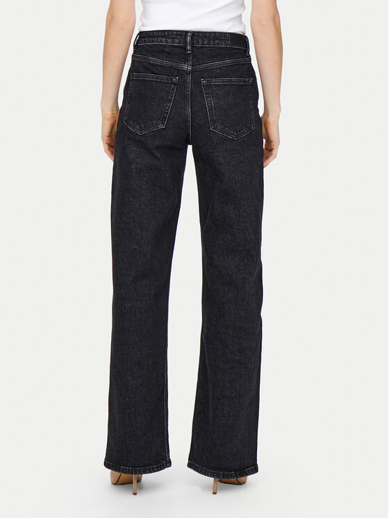 ONLY ONLY Jeansy Juicy 15235241 Černá Wide Leg