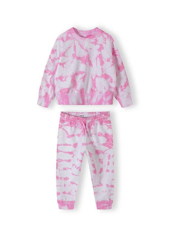 MINOTI MINOTI Komplet dresowy 18FLEECE 41 Różowy Regular Fit