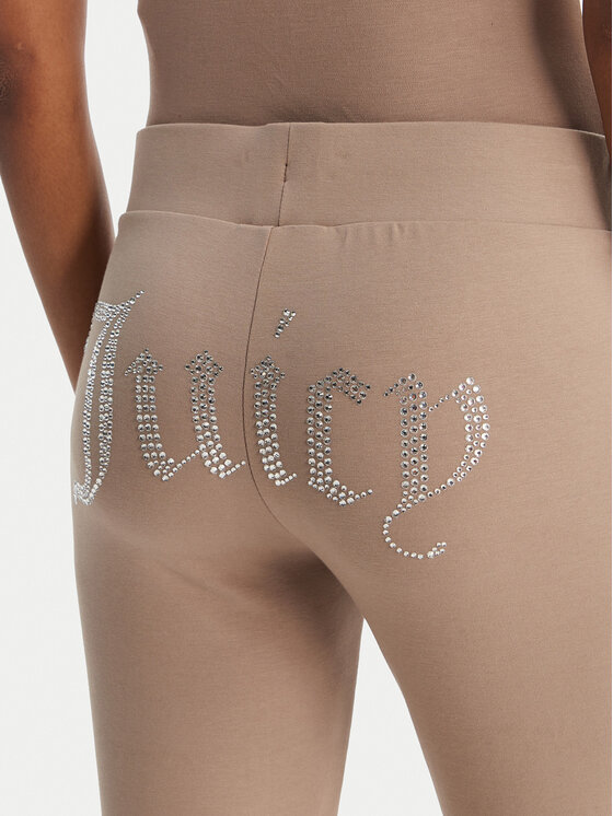 Juicy Couture Juicy Couture Долнище анцуг Christine JCWBJ126309 Бежов Flared Leg
