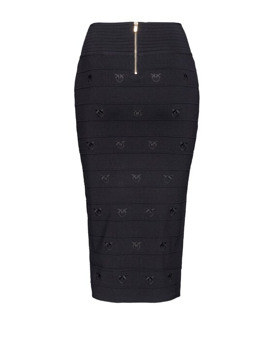 PINKO Pinko Gonna STAPELIA GONNA 102883A1LKZ99 Nero Regular Fit