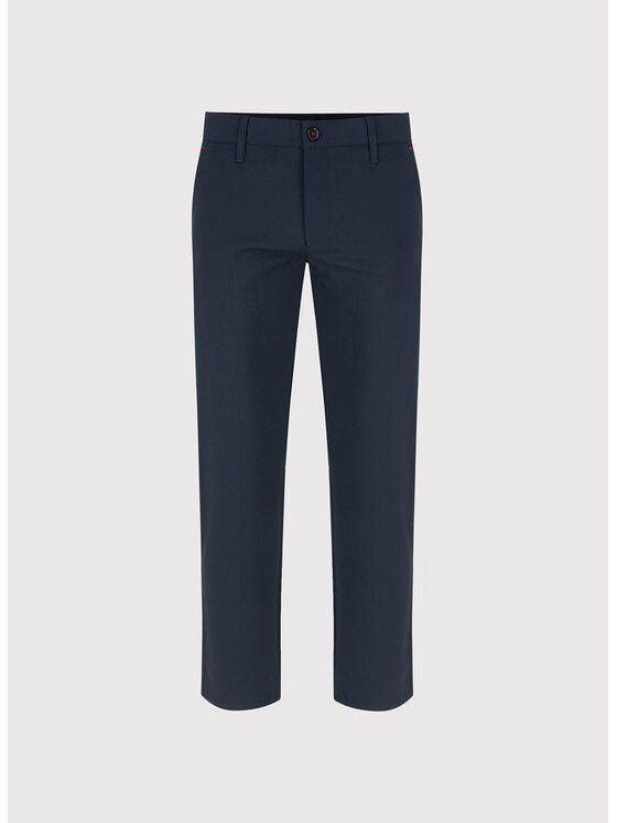 Pako Lorente Pako Lorente Spodnie materiałowe P25WF-WX-012 Granatowy Regular Fit