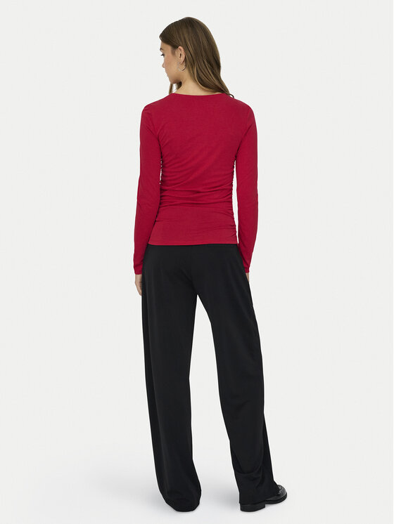 ONLY ONLY Bluse Free Life 15365605 Rot Regular Fit