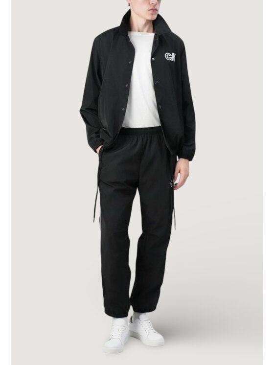 Calvin Klein Jeans Calvin Klein Jeans Pantaloni da tuta NYLON DRAWSTRING STR Nero Casual Fit