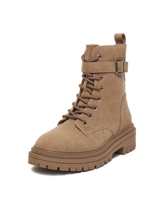 DeeZee DeeZee Schnürschuhe 60120-11 Beige