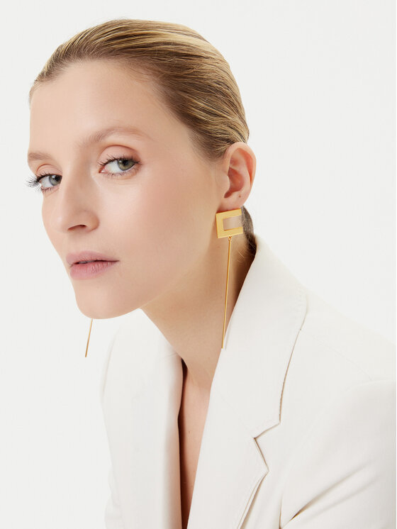 Elisabetta Franchi Elisabetta Franchi Kõrvarõngad OR-12M-56E2-V140 Kuldne