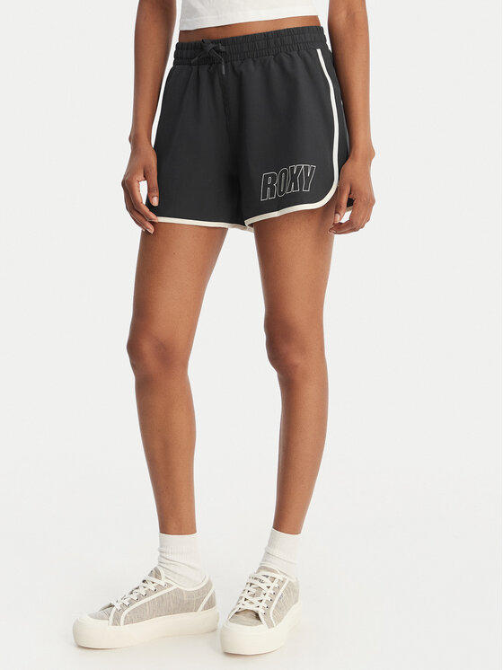 Roxy Roxy Sport rövidnadrág Everyday Flow ERJNS03530 Fekete Regular Fit