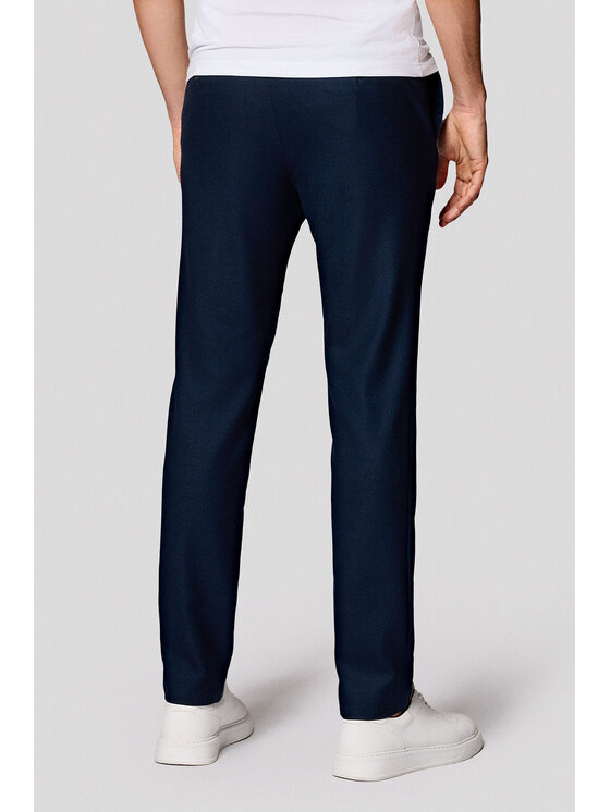 Lancerto Lancerto Spodnie materiałowe Ignacio SP131125000003 Granatowy Slim Fit