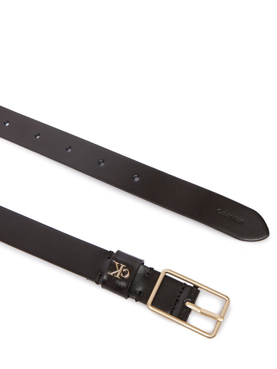 Calvin Klein Calvin Klein Pas Square Buckle Ck Loop 25Mm LV04F7050G Rjava