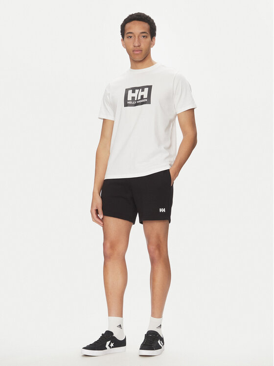Helly Hansen Helly Hansen Pantaloni scurți sport Terry Loop 54291 Negru Regular Fit
