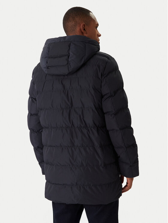 Geox Geox Zimska jakna Leitan M5628B T3266 F1624 Tamnoplava Regular Fit